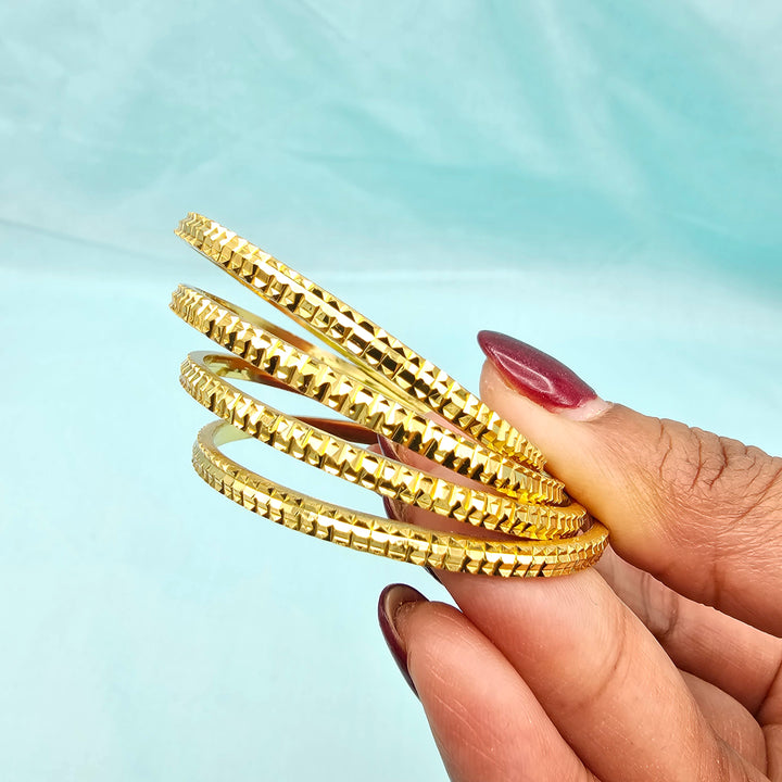 Plain Bangles 4Pc