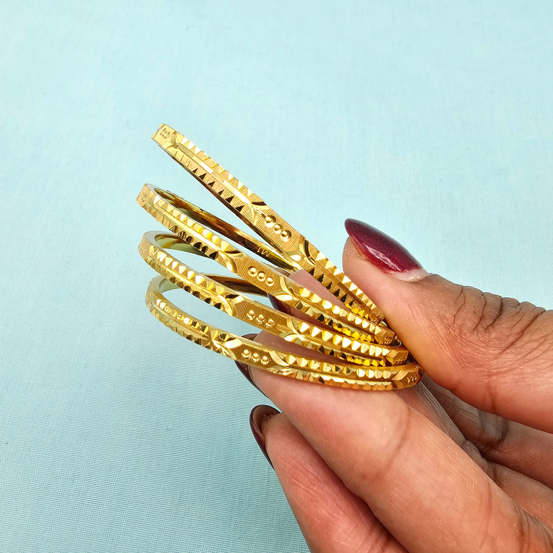 Plain Bangles 4Pc