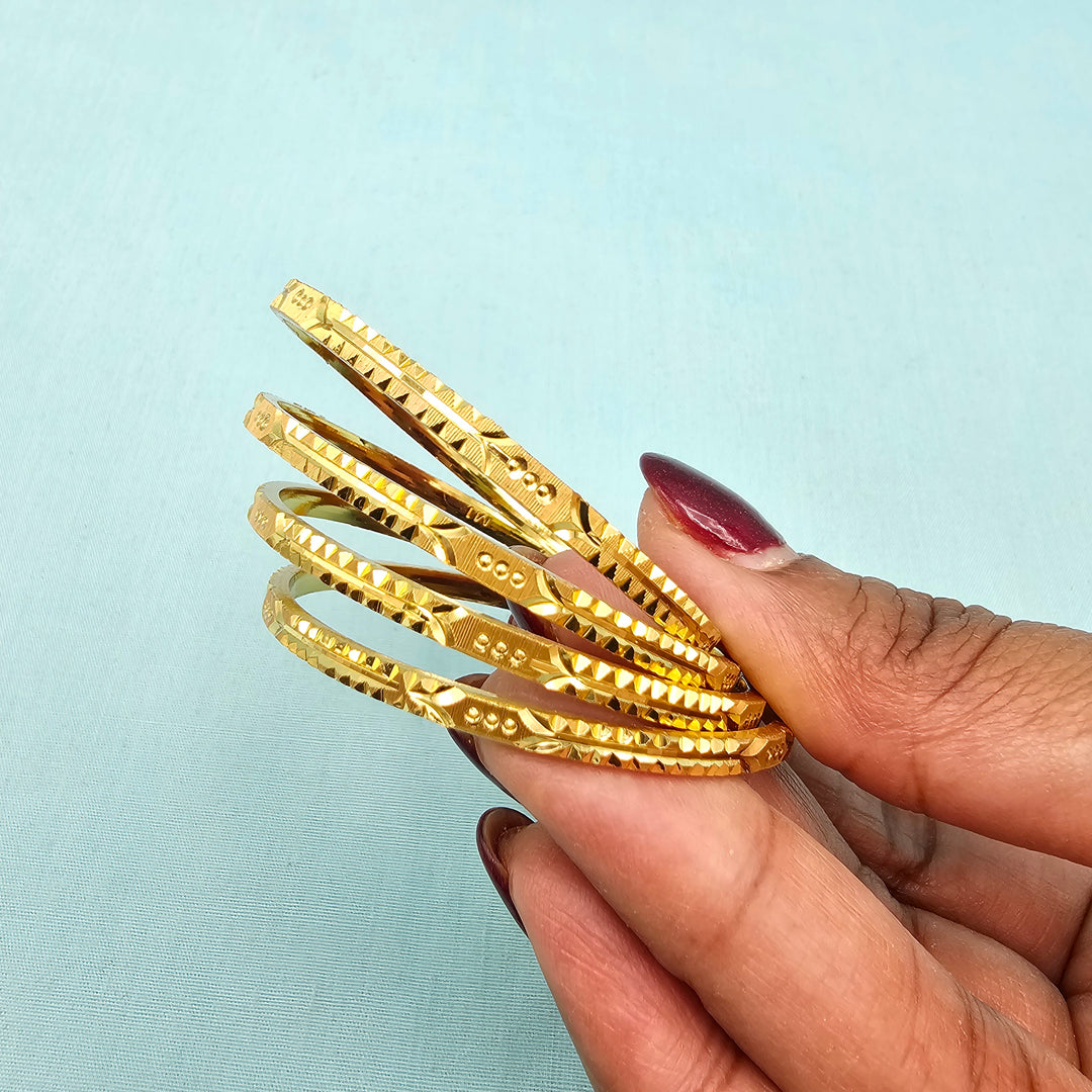Plain Bangles 4Pc