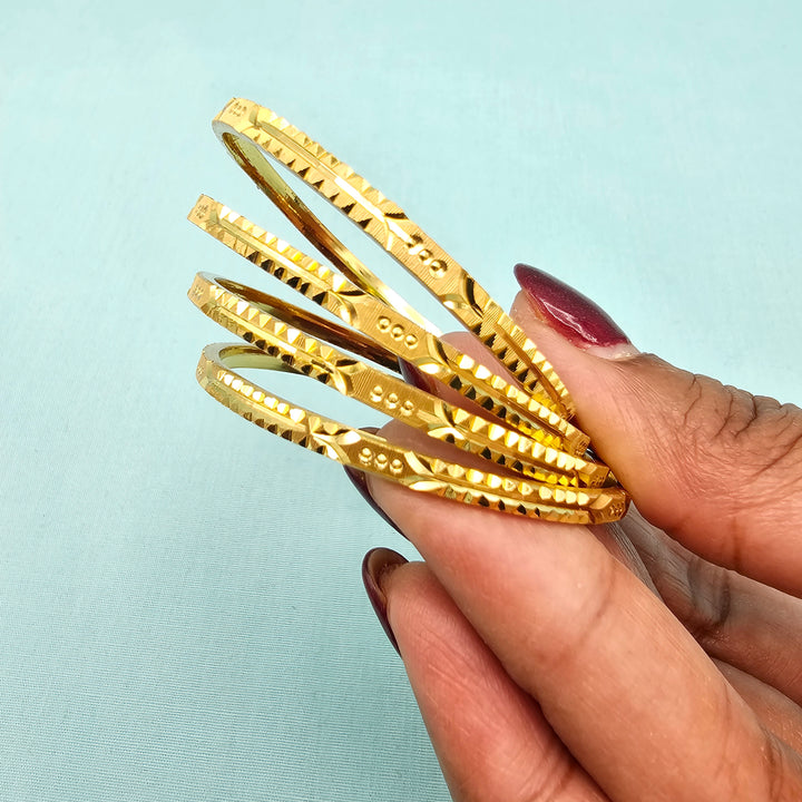 Plain Bangles 4Pc