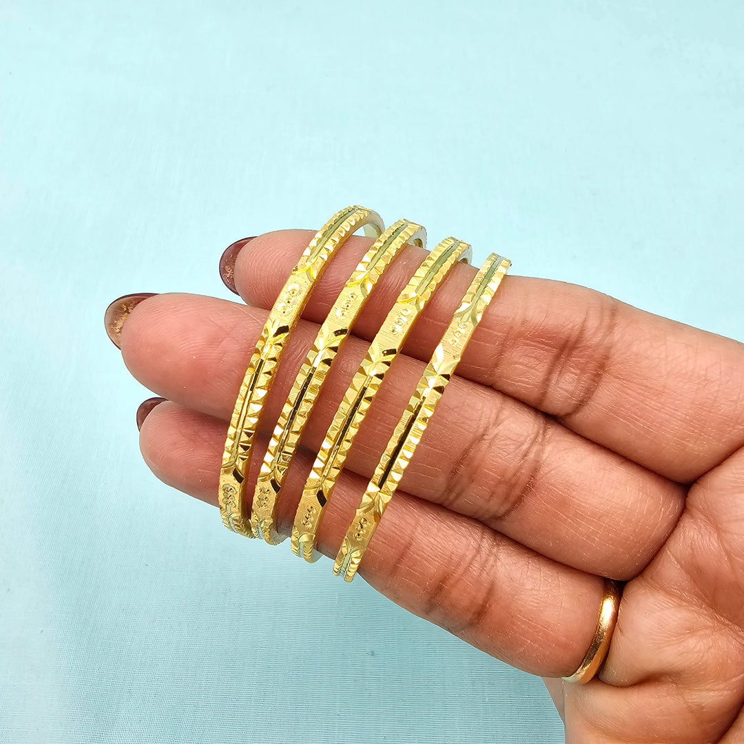 Plain Bangles 4Pc