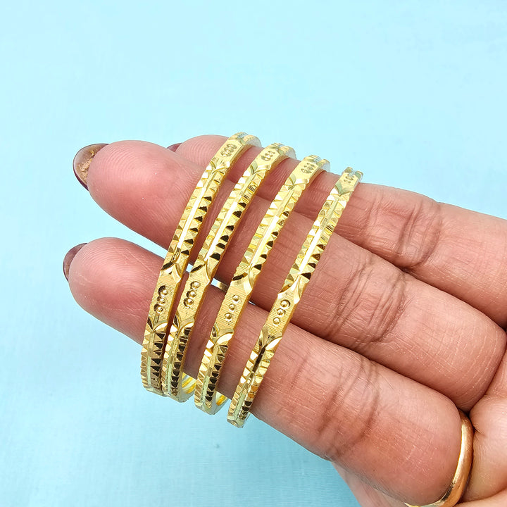 Plain Bangles 4Pc