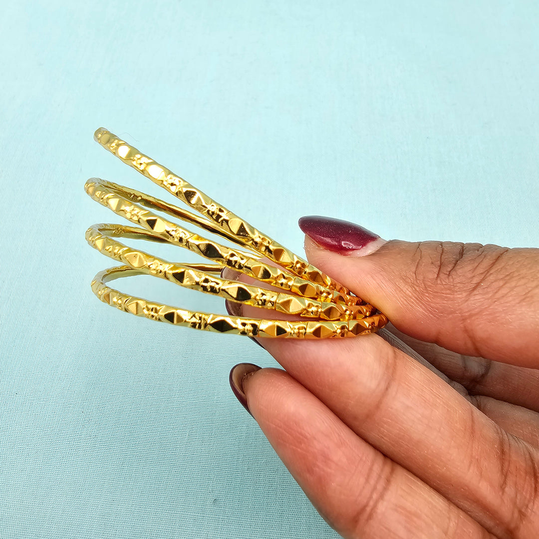 Plain Bangles 4Pc