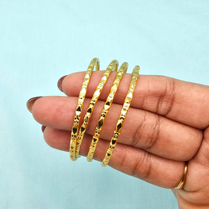 Plain Bangles 4Pc