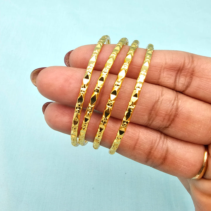 Plain Bangles 4Pc