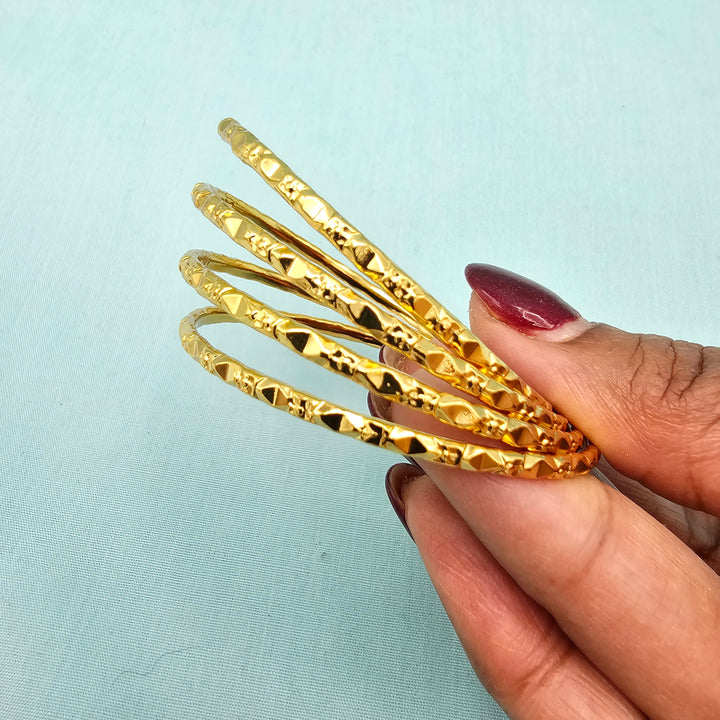 Plain Bangles 4Pc