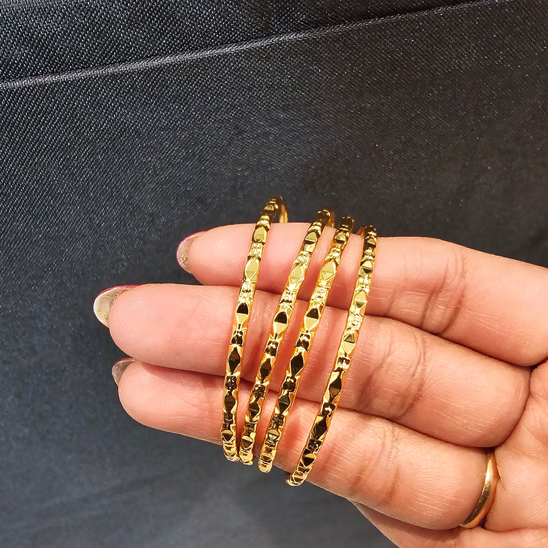 Plain Bangles 4Pc