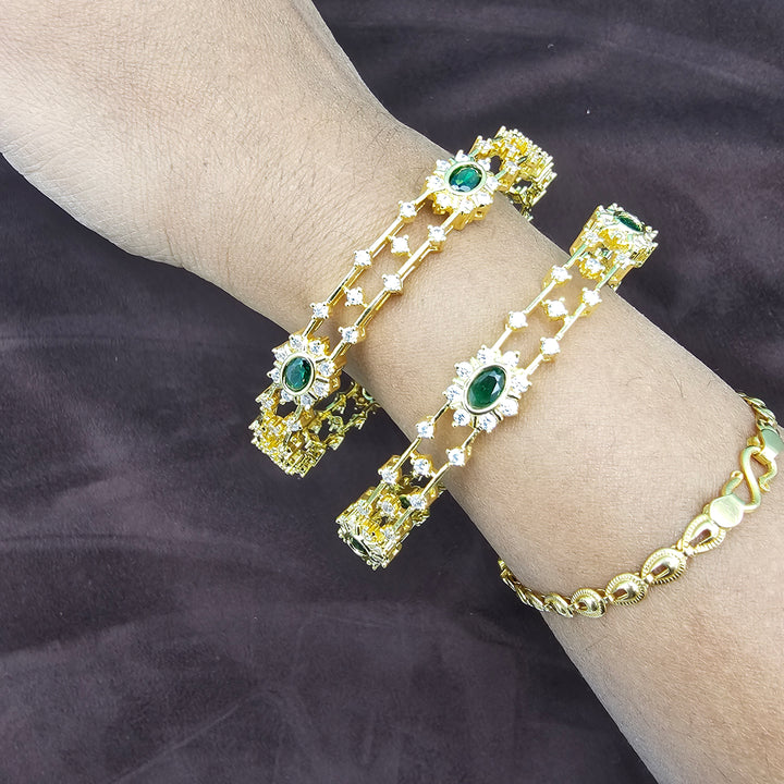 White CZ Bangles