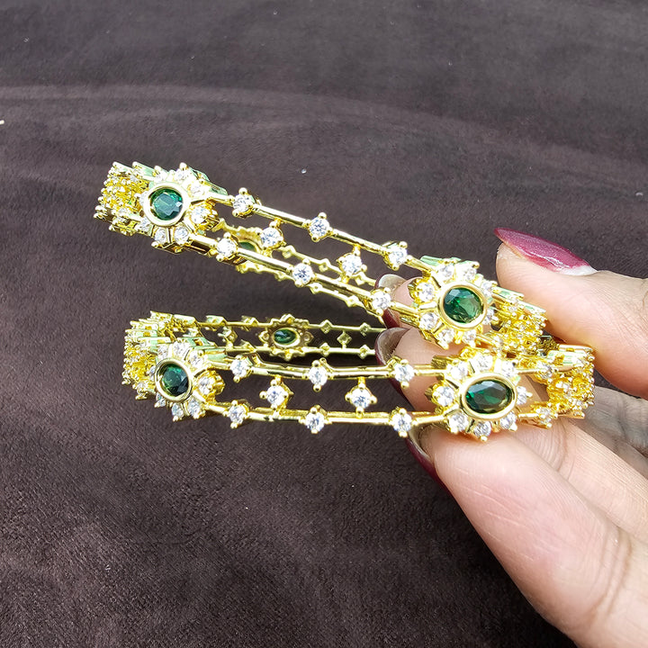 White CZ Bangles