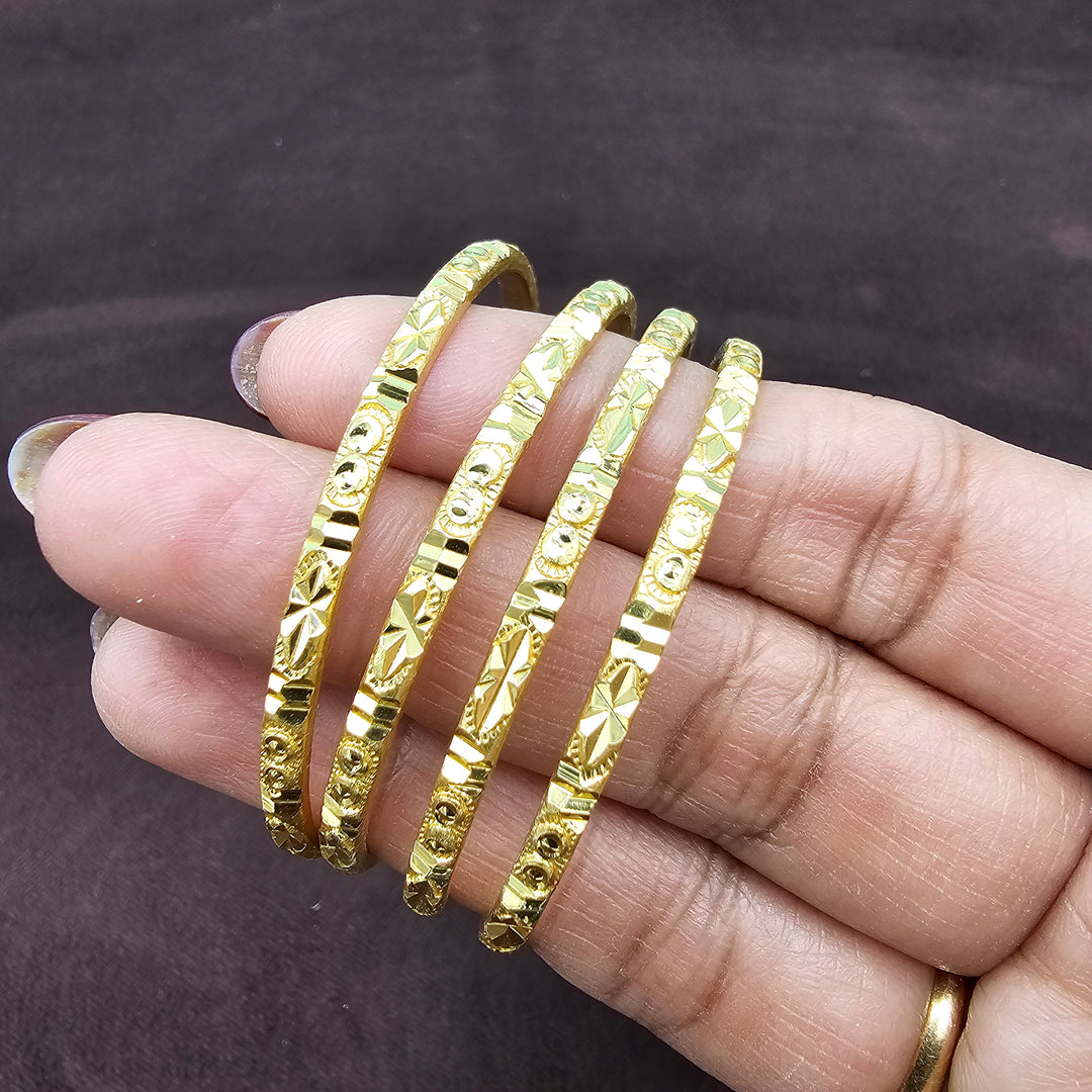 Plain Bangles 4Pc