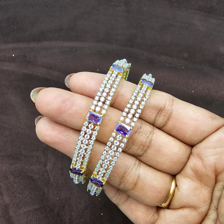 Amethyst Stone Bangles