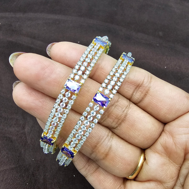 Amethyst Stone Bangles