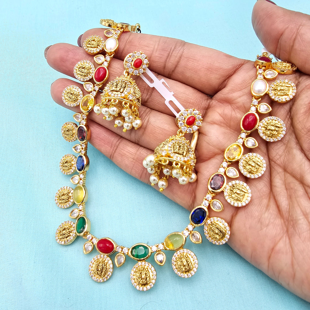 Navratna Necklace set