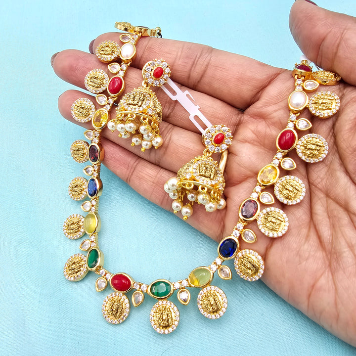 Navratna Necklace set