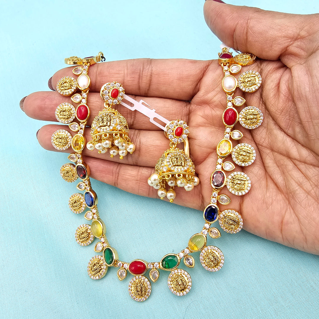 Navratna Necklace set