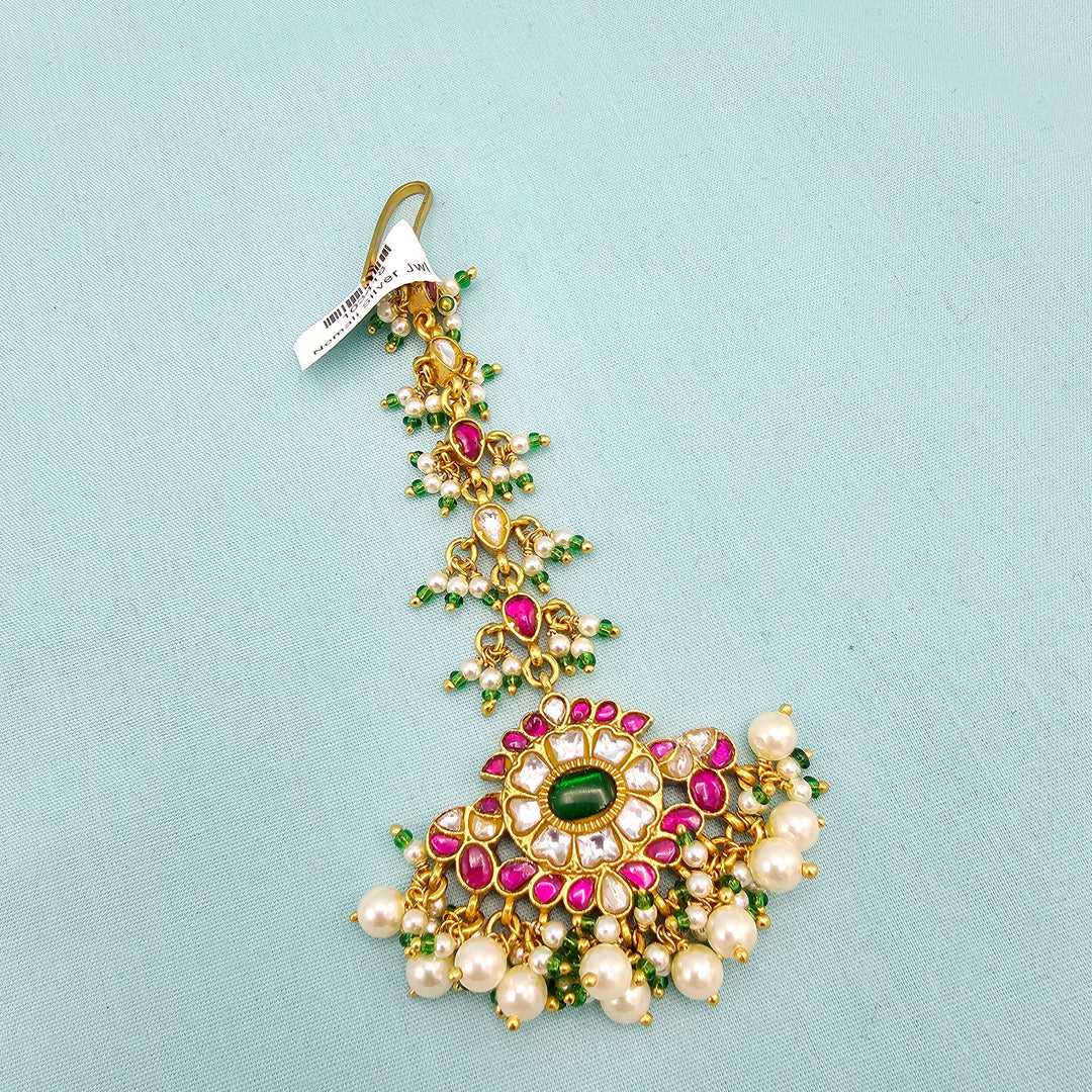 multi Kundan Tikka