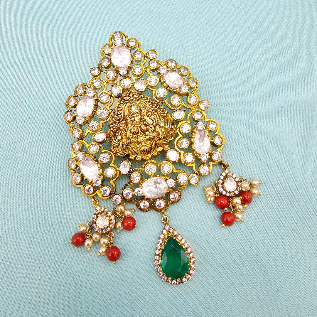 Lakshmi Polki Pendant