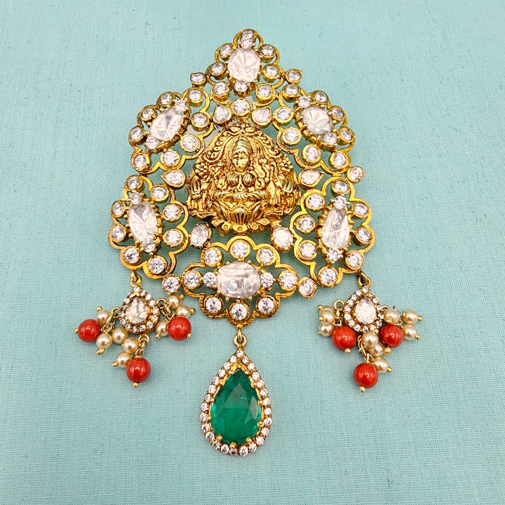 Lakshmi Polki Pendant