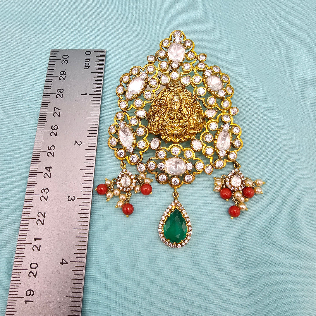 Lakshmi Polki Pendant