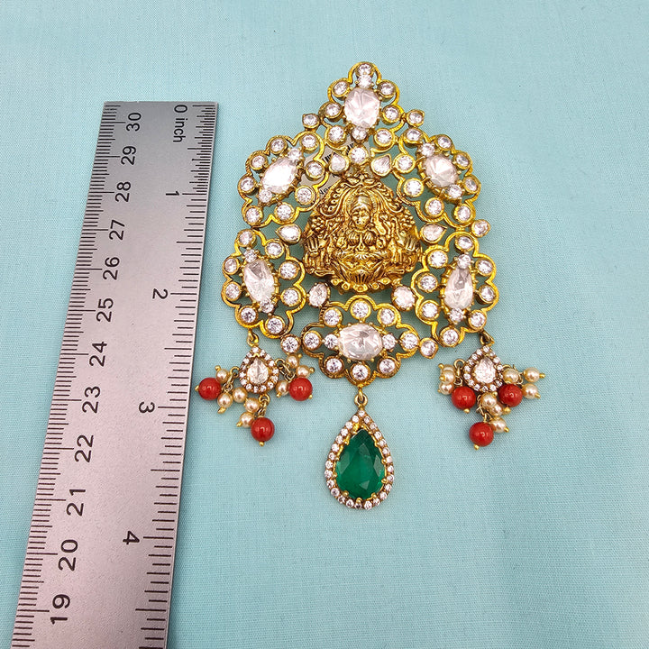 Lakshmi Polki Pendant