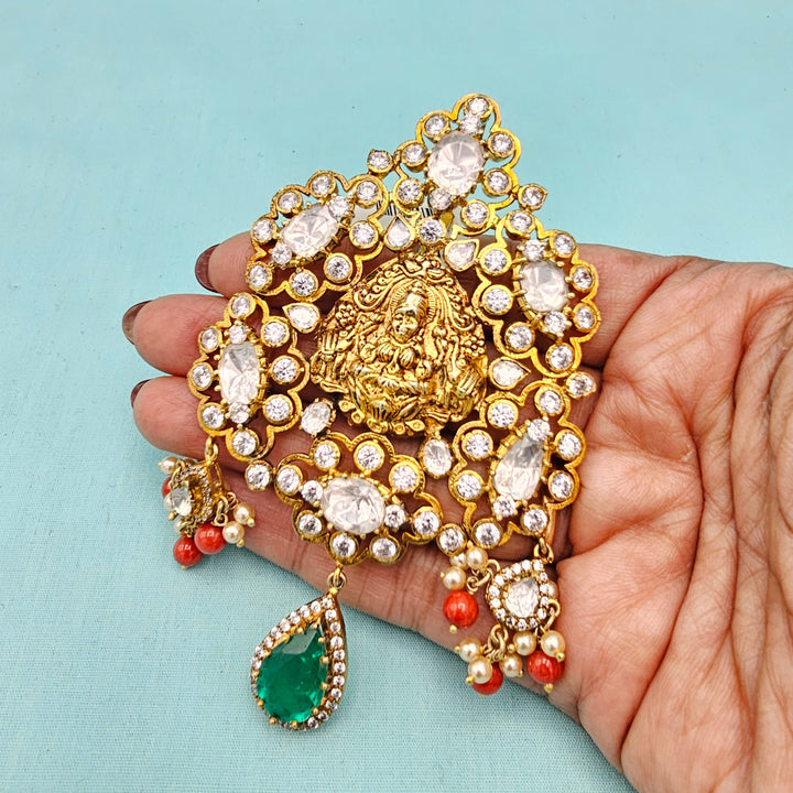 Lakshmi Polki Pendant