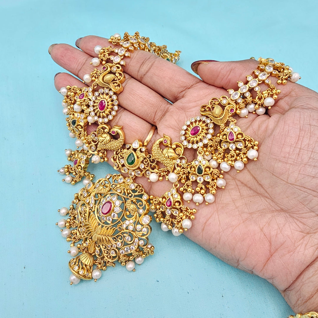 Nakshi pearl necklace,