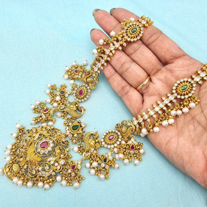 Nakshi pearl necklace,