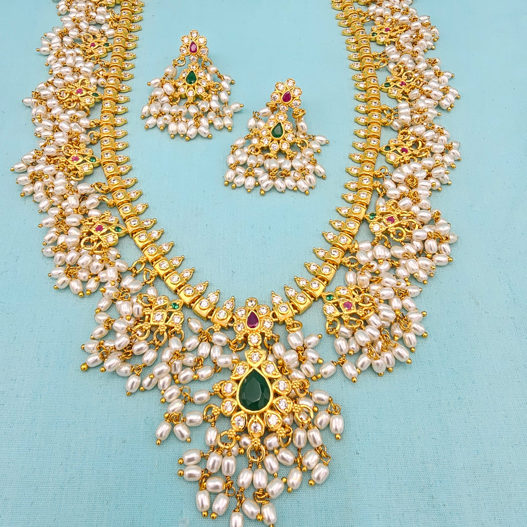 Cz Guttapoosalu necklace