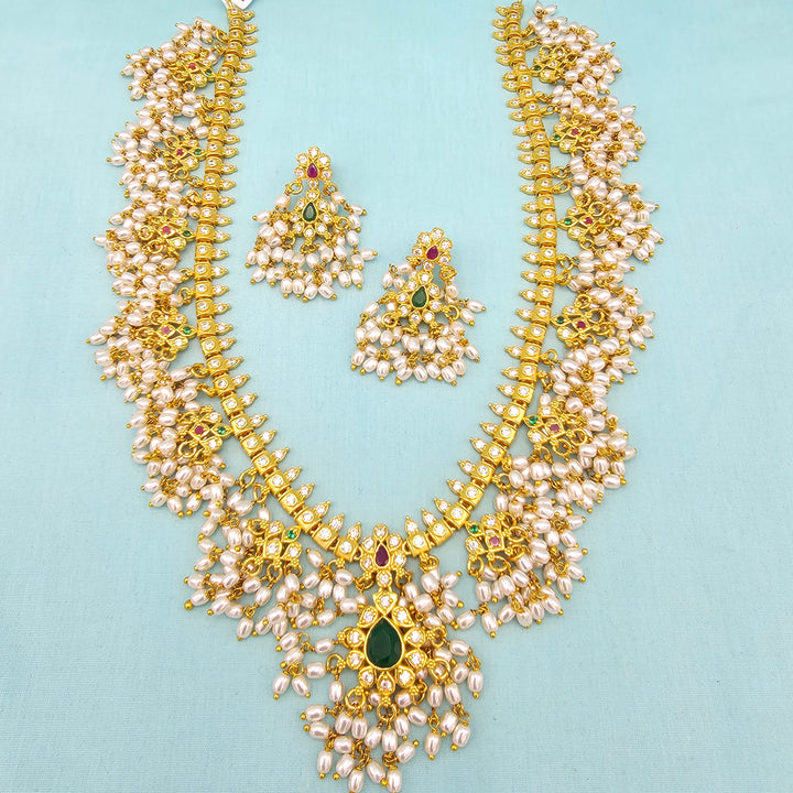 Cz Guttapoosalu necklace