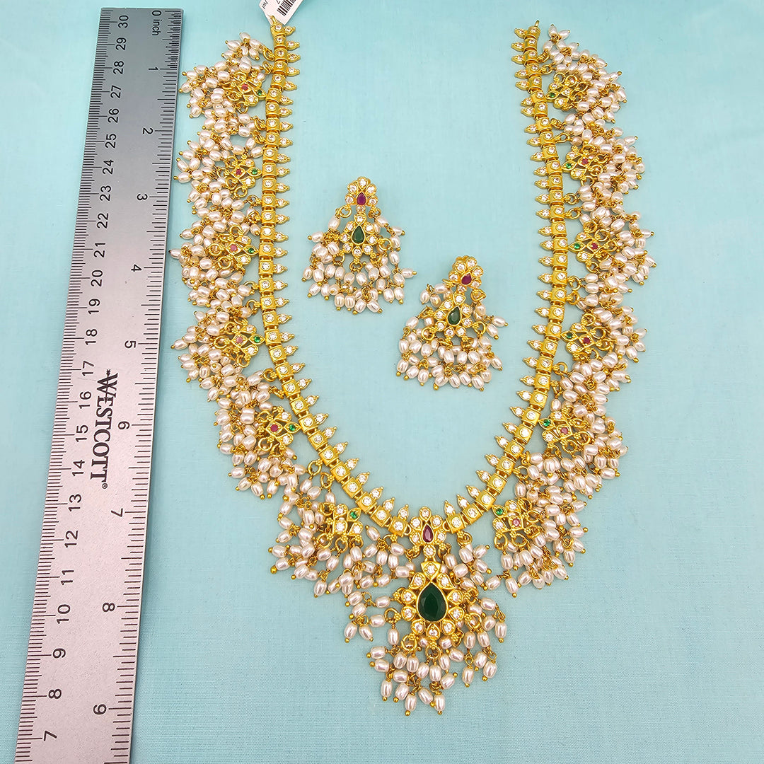 Cz Guttapoosalu necklace