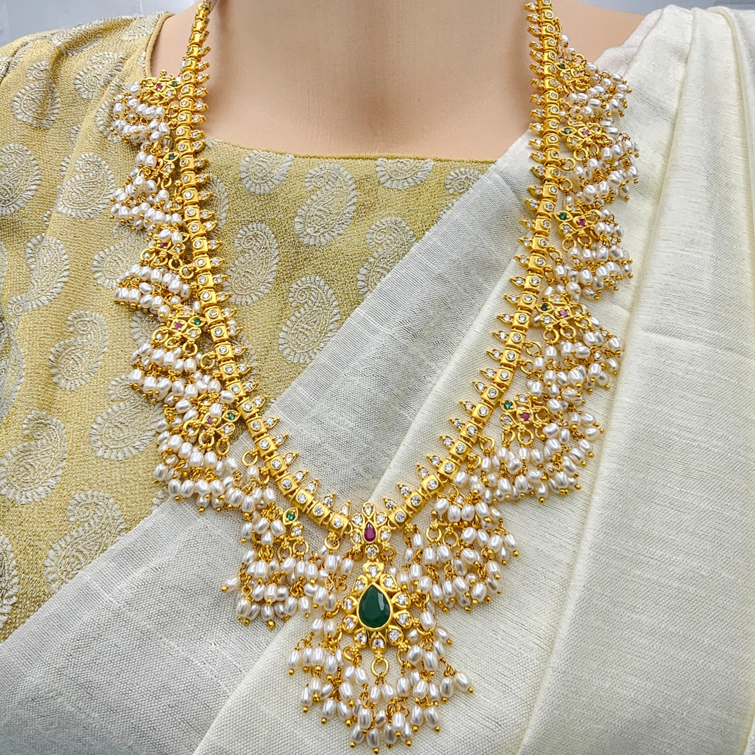 Cz Guttapoosalu necklace