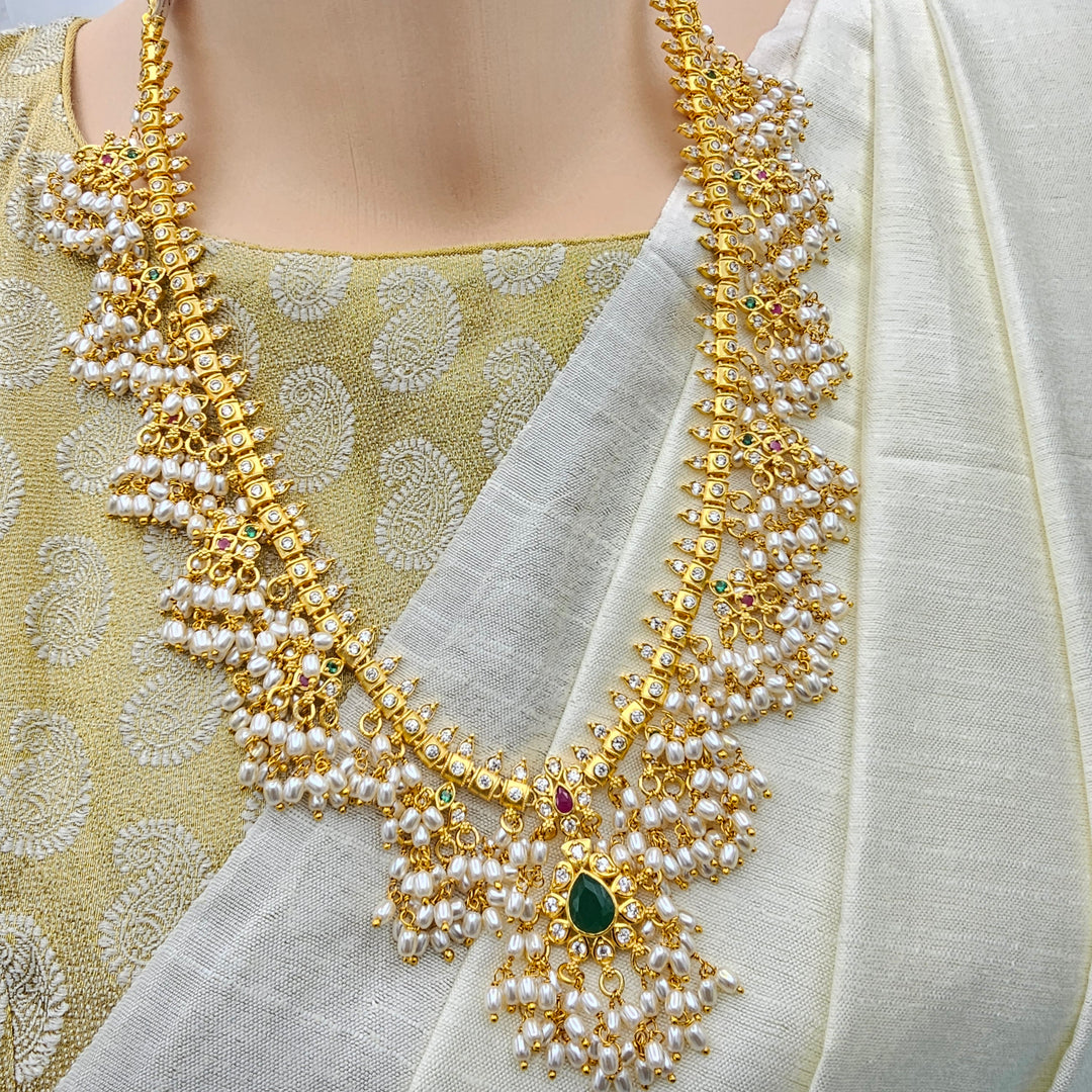 Cz Guttapoosalu necklace