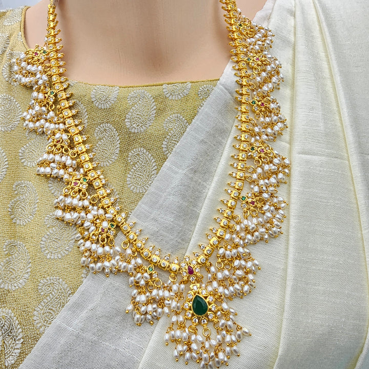 Cz Guttapoosalu necklace