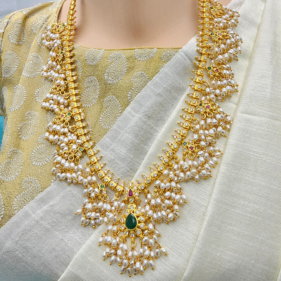 Cz Guttapoosalu necklace