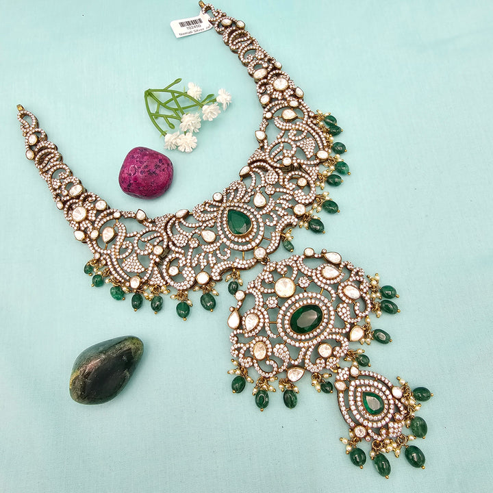 Victorian Double head necklace
