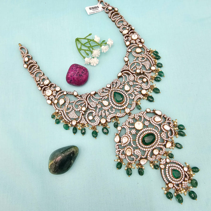 Victorian Double head necklace