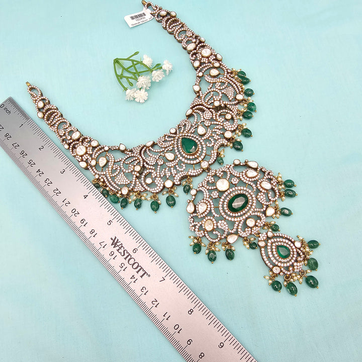 Victorian Double head necklace