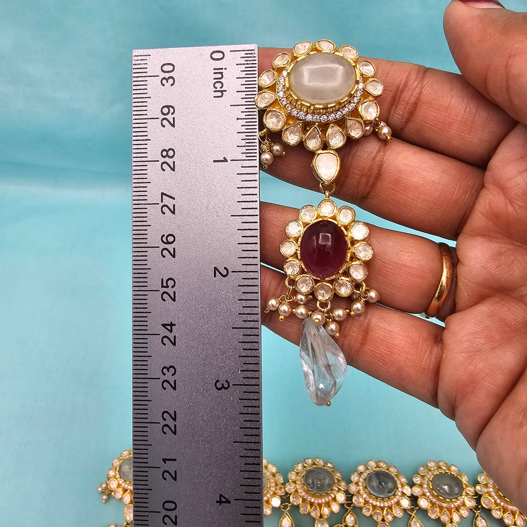 Polki Aventurine Choker