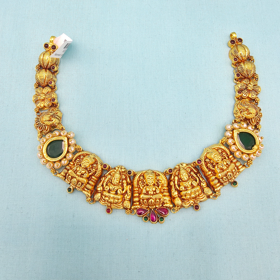 Short Emerald Necklace set