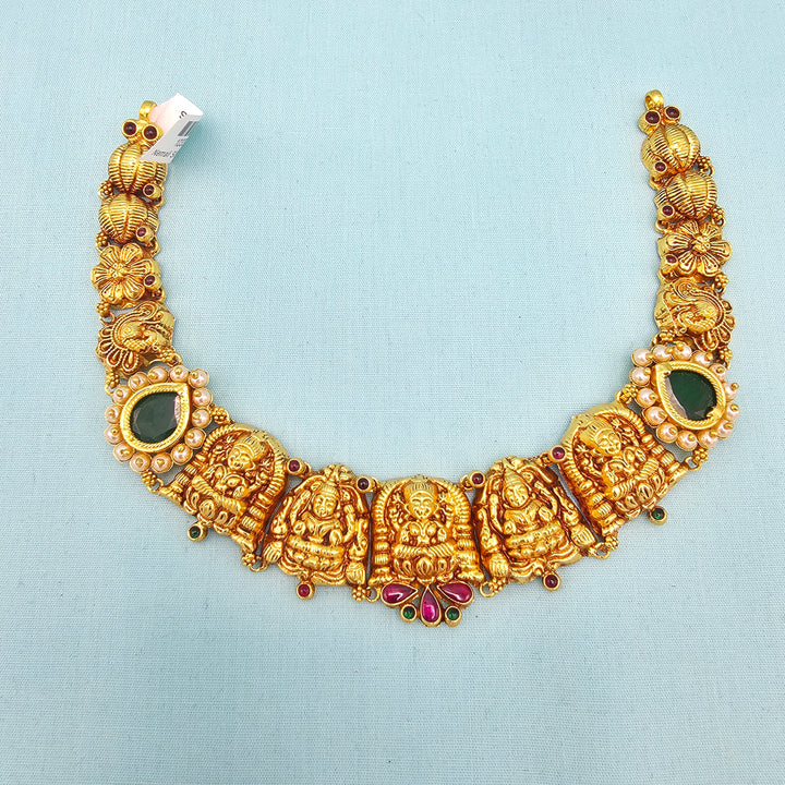 Short Emerald Necklace set