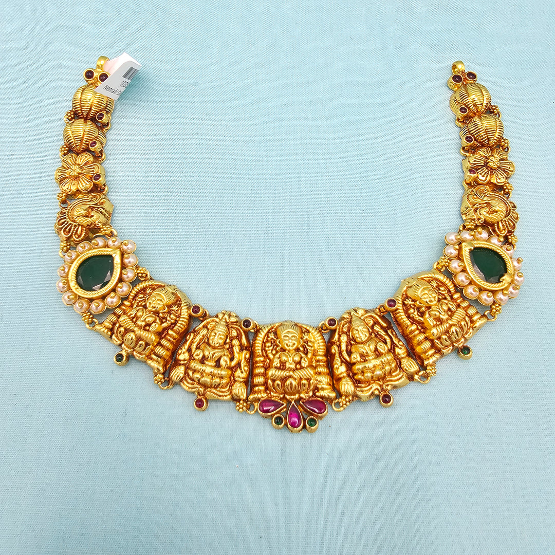Short Emerald Necklace set