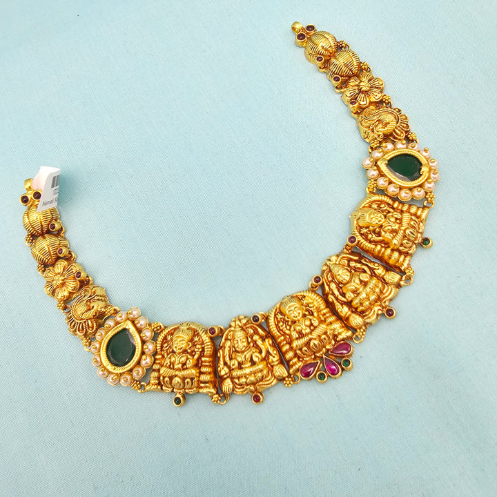 Short Emerald Necklace set