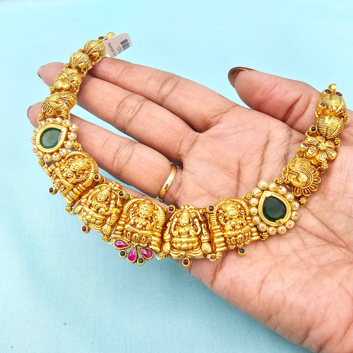 Short Emerald Necklace set