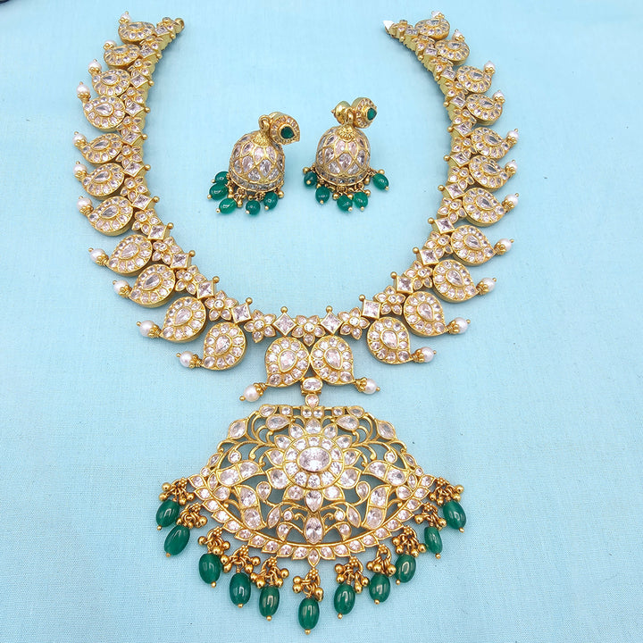 CZ Mango Mala Set