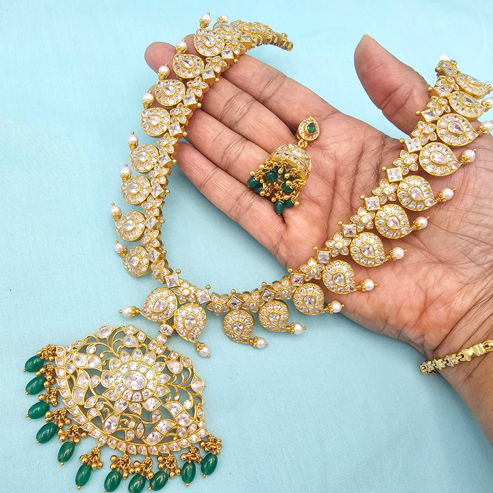 CZ Mango Mala Set