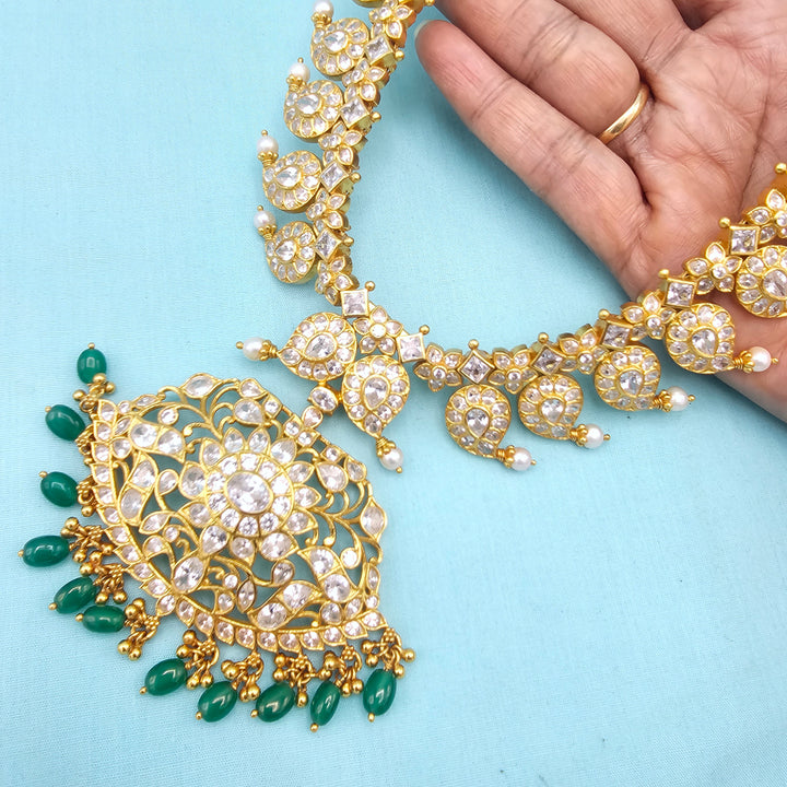 CZ Mango Mala Set