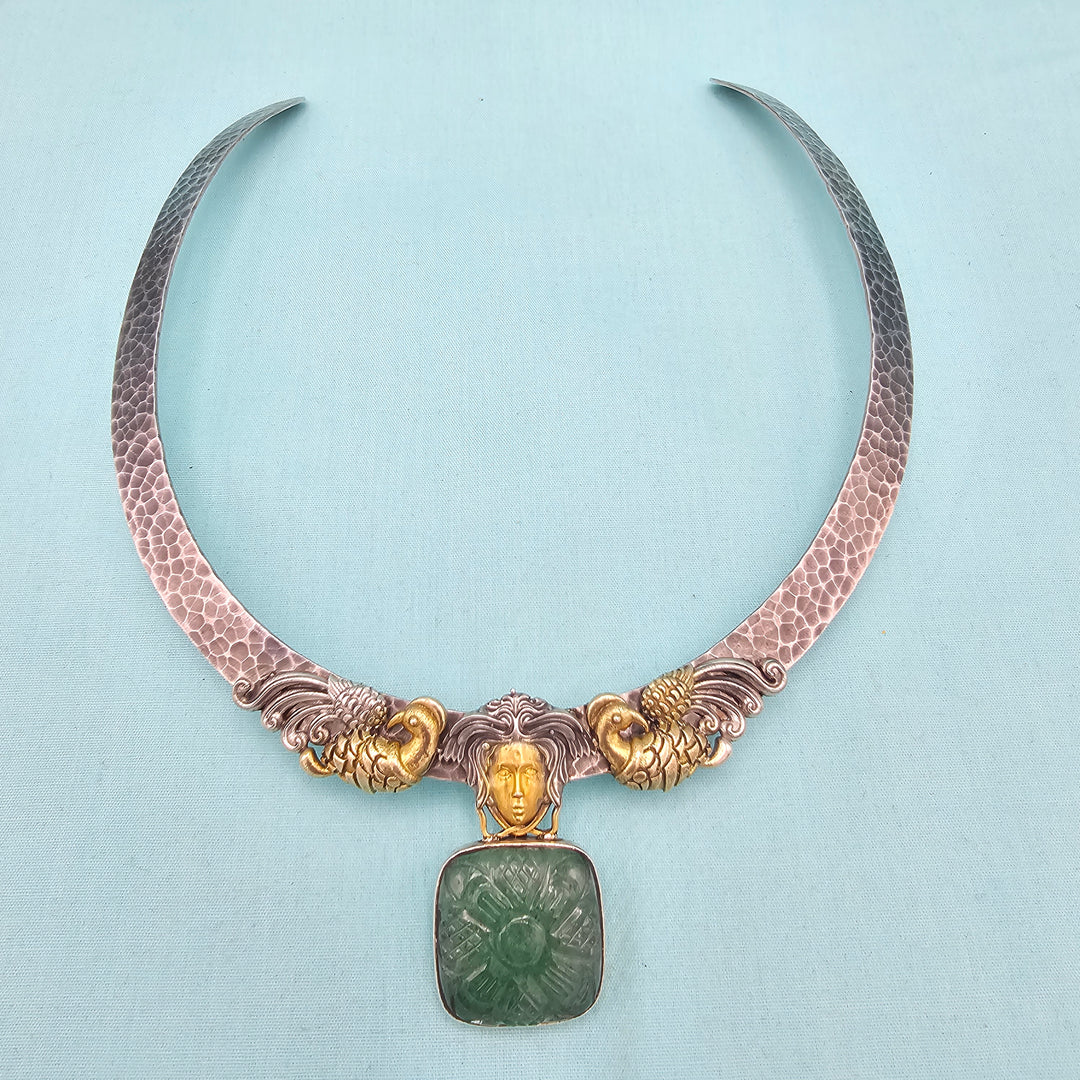 Silver oxidized Hasli