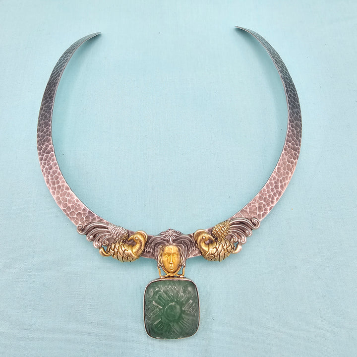 Silver oxidized Hasli
