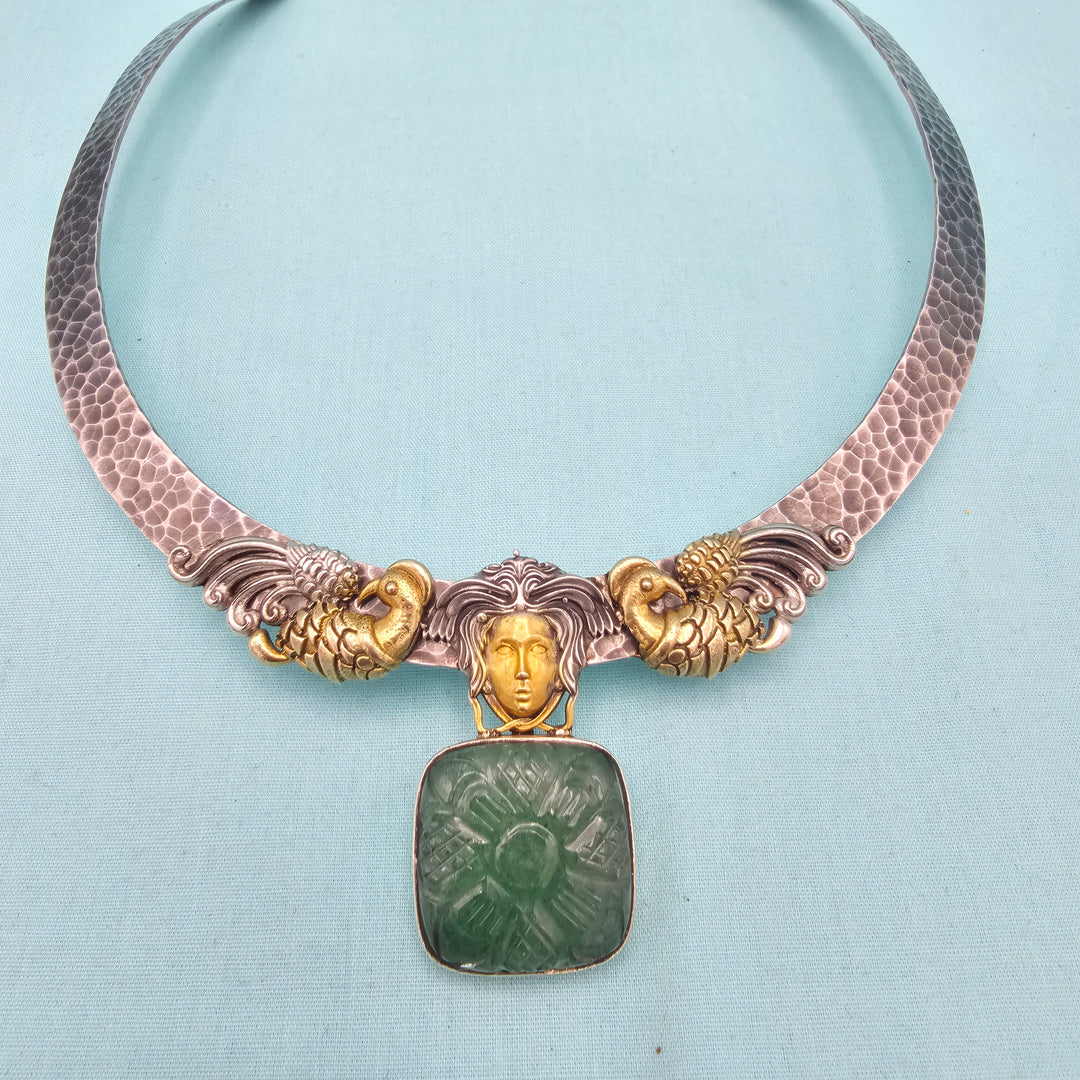 Silver oxidized Hasli