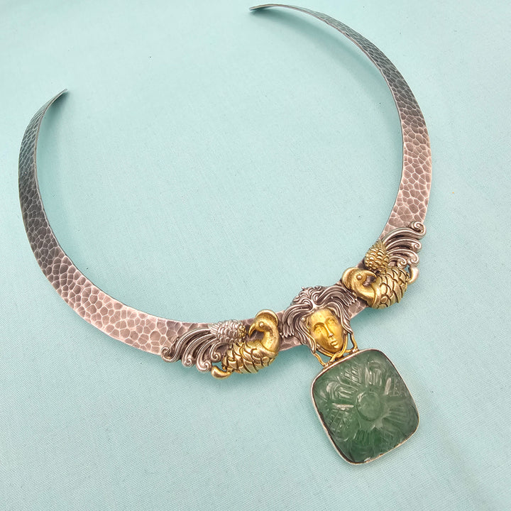 Silver oxidized Hasli